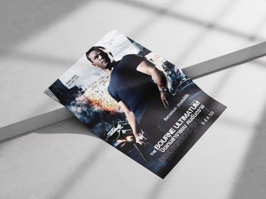 The Bourne Ultimatum (Bourne franchise) Jason Bourne - Unreliable Narrator Poster