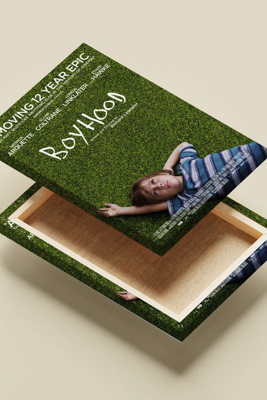 The film "Boyhood" (2014) directed by Richard Linklater, starring Ellar Coltrane, Patricia Arquette, Lorelei Linklater,
