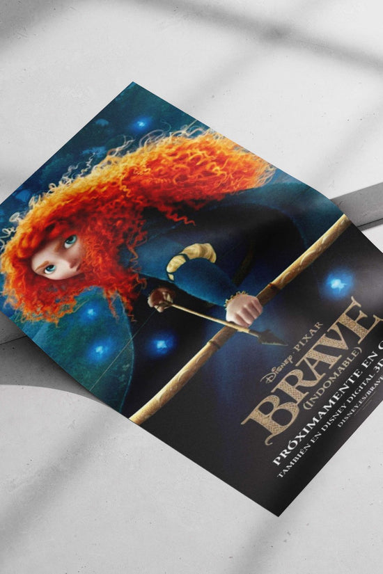 Brave (Disney-Pixar animated film) Merida - Bold Spirit Poster