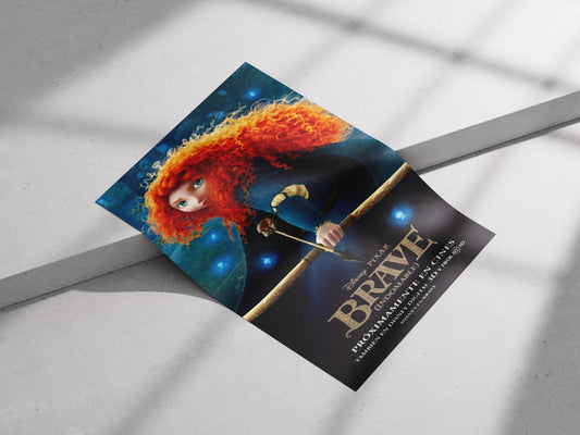 Brave (Disney-Pixar animated film) Merida - Bold Spirit Poster