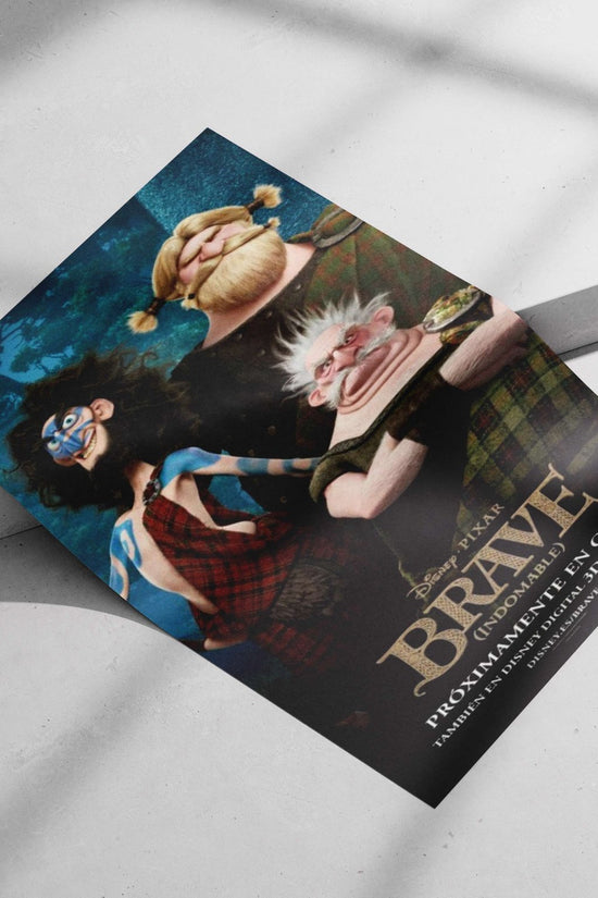Disney Pixar's "Brave" (2012 animated film) Merida - Brave Spirit Poster