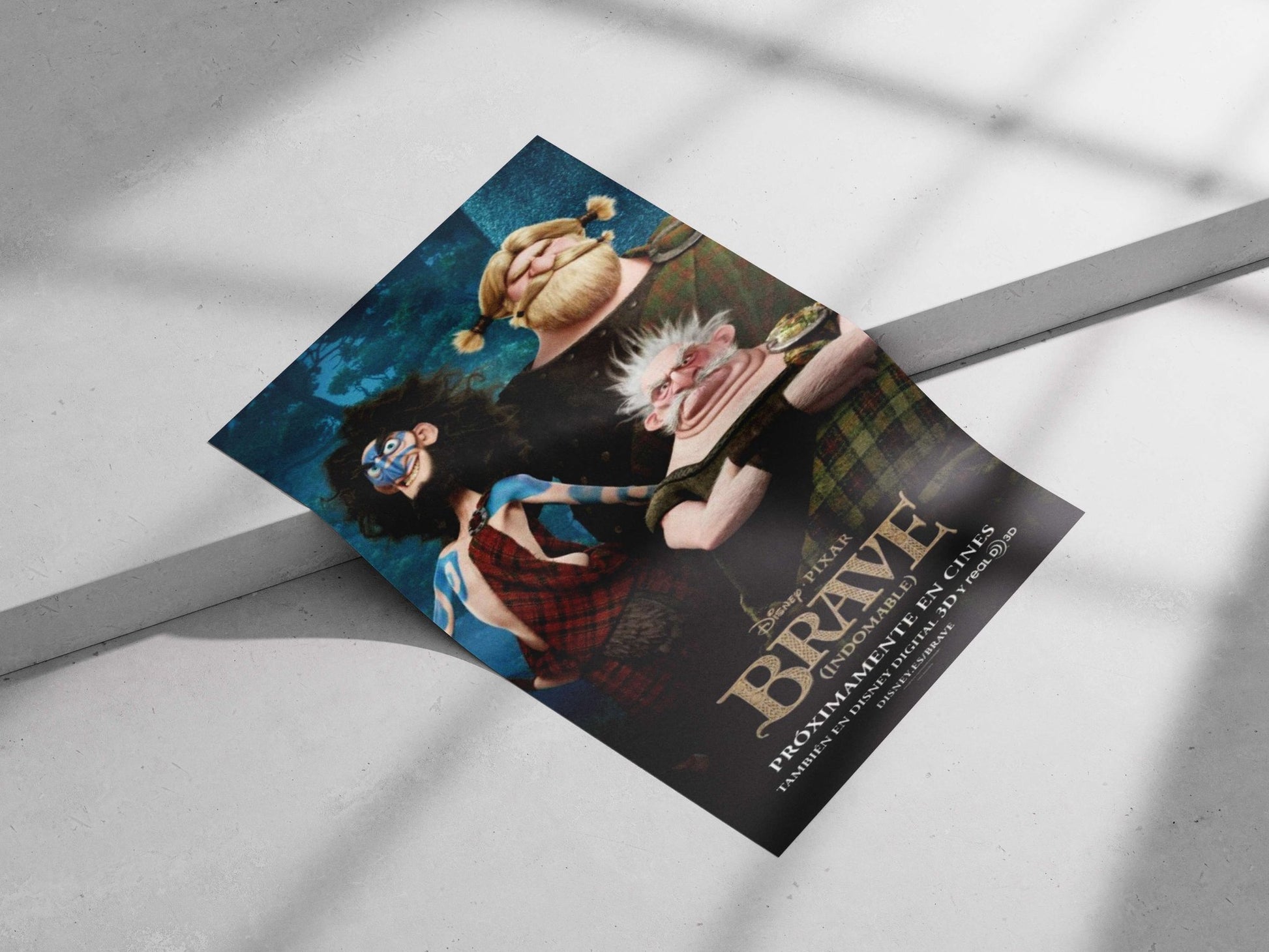 Disney Pixar's "Brave" (2012 animated film) Merida - Brave Spirit Poster