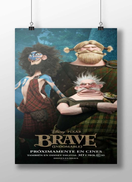 Disney Pixar's "Brave" (2012 animated film) Merida - Brave Spirit Poster