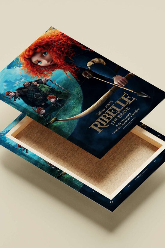 Brave (Disney/Pixar animated film) Merida - Fiercely Free Poster