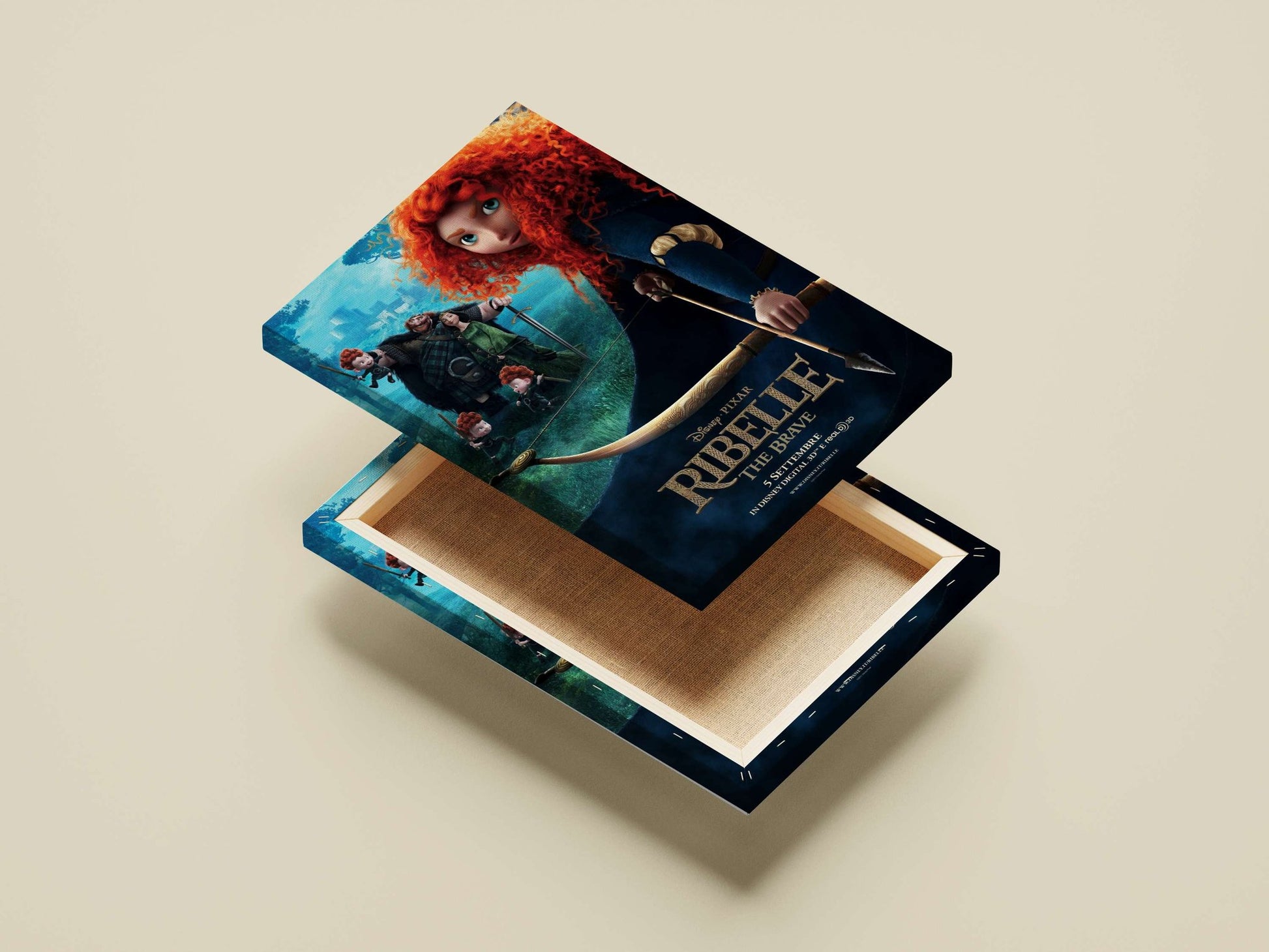 Brave (Disney/Pixar animated film) Merida - Fiercely Free Poster