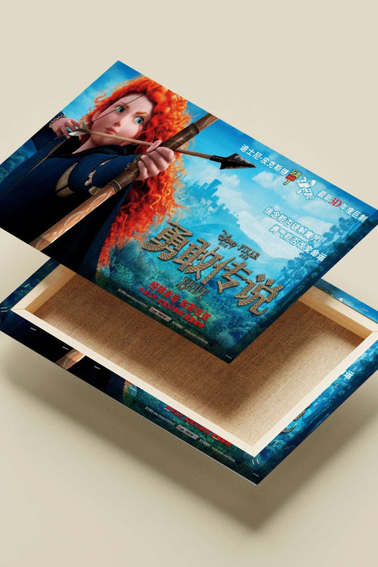 Brave (Disney-Pixar movie franchise) Merida - Determined Princess Poster