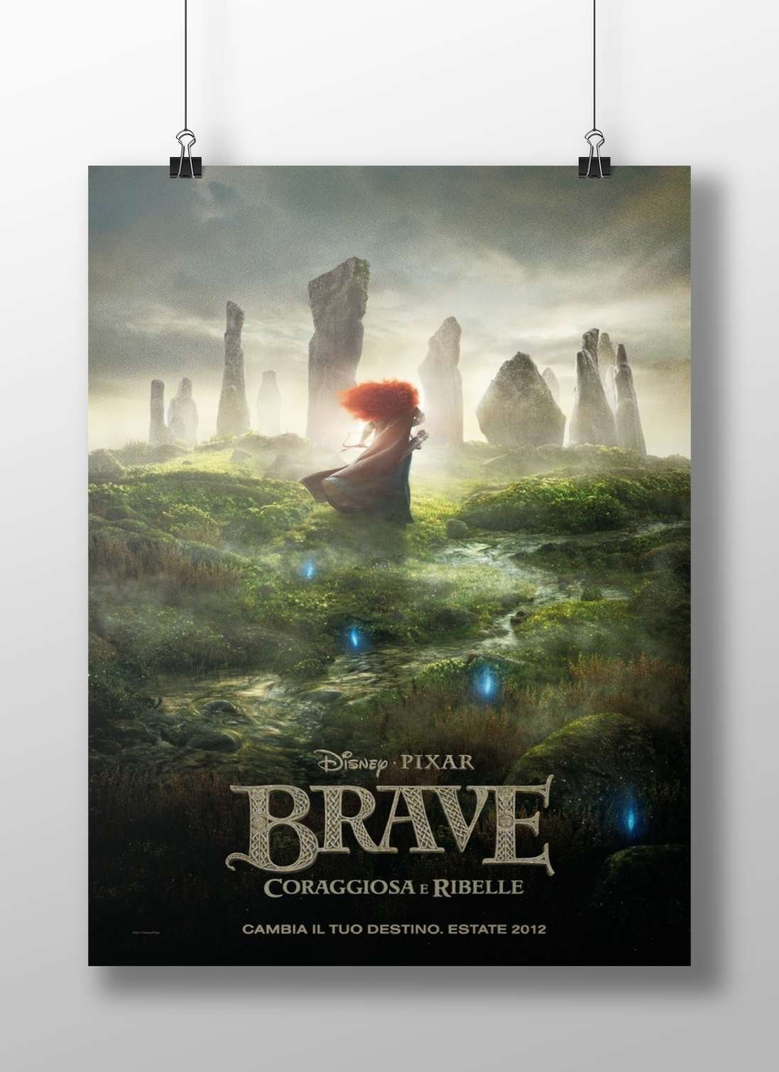 Brave (Disney Pixar animated film) Merida - Royal Archer Poster