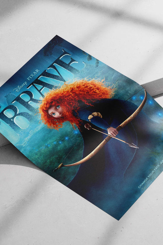 Disney Pixar's "Brave" (franchise, animated film) Merida - Brave Heart Poster