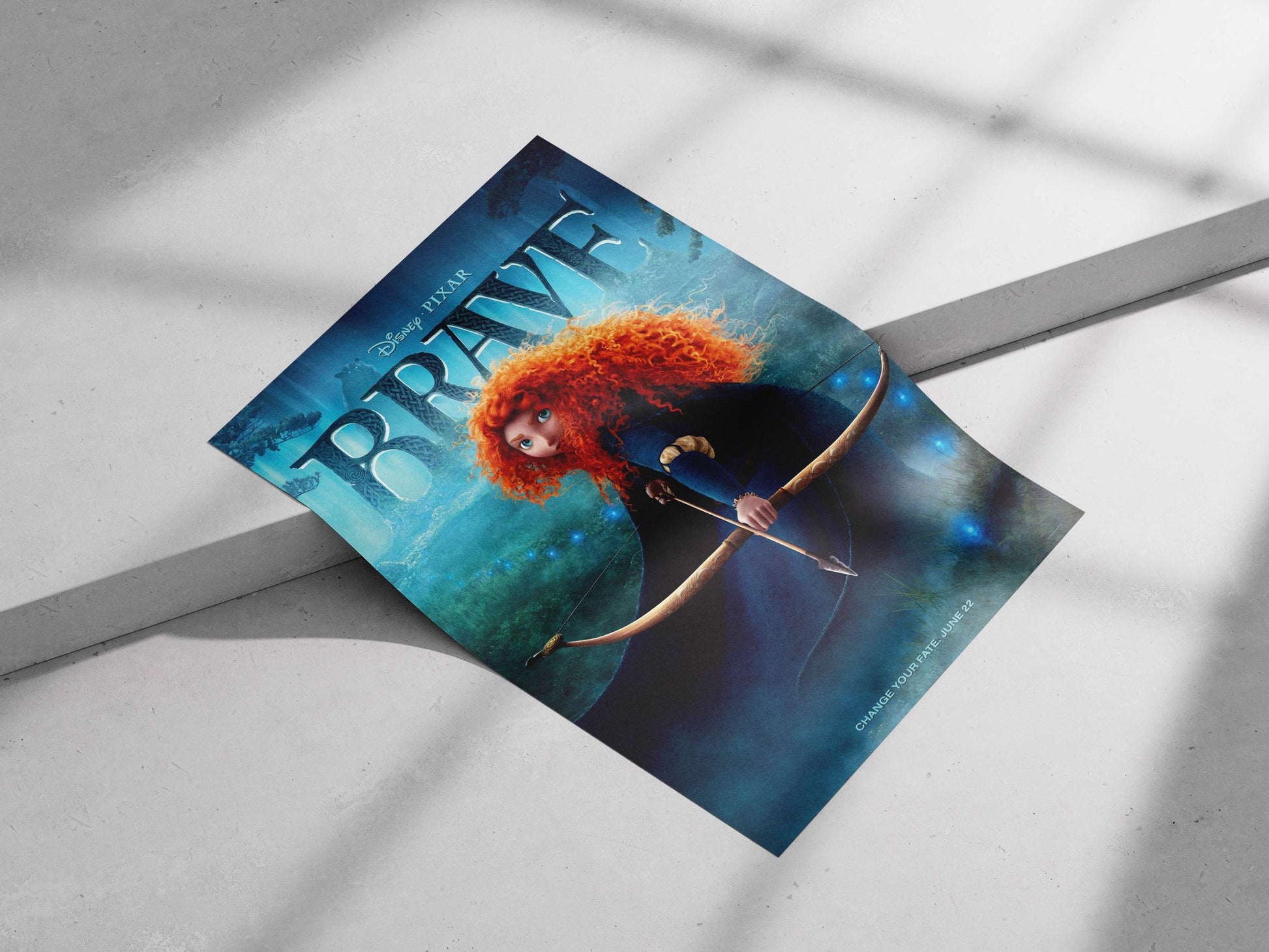 Disney Pixar's "Brave" (franchise, animated film) Merida - Brave Heart Poster