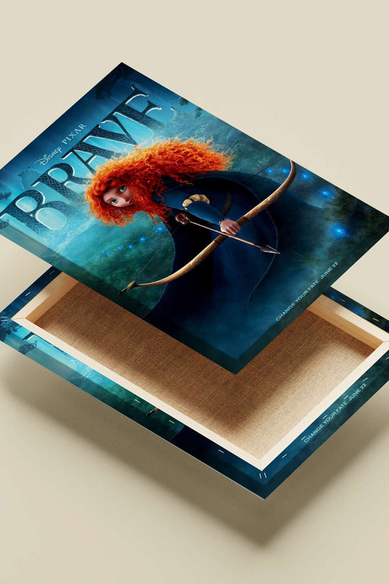 Disney Pixar's "Brave" (franchise, animated film) Merida - Brave Heart Poster