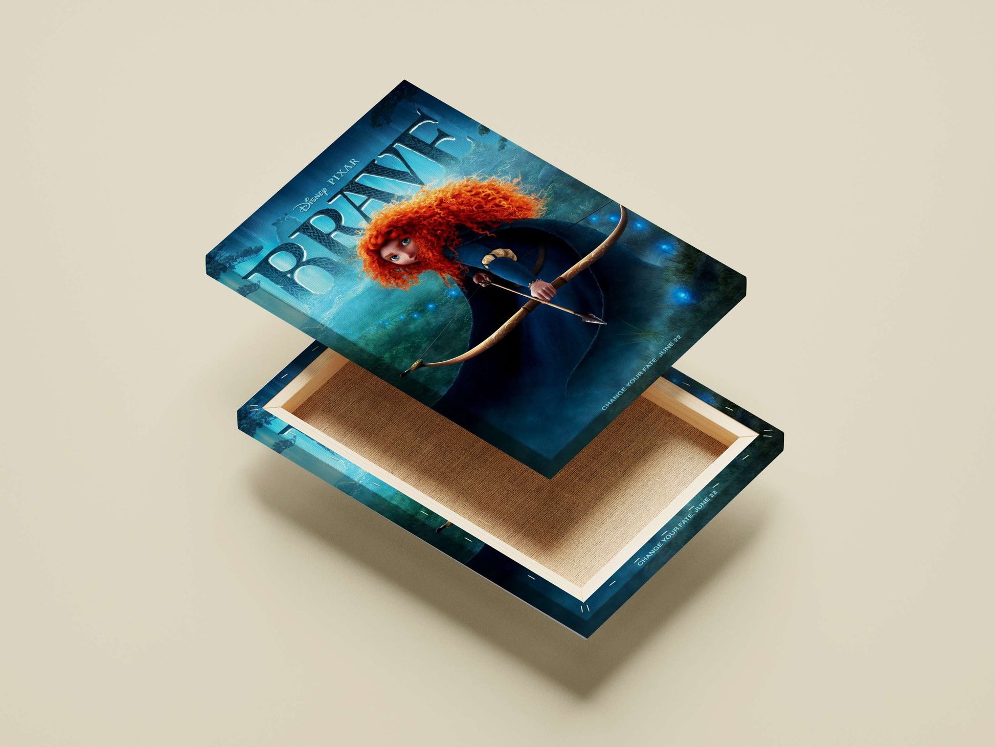 Disney Pixar's "Brave" (franchise, animated film) Merida - Brave Heart Poster