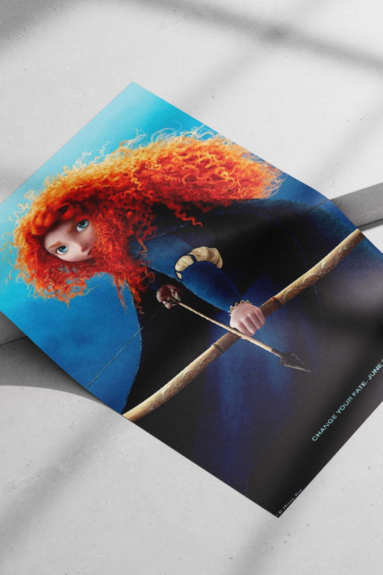 Merida from Disney/Pixar's "Brave" Merida Brave - Celtic Warrior Poster