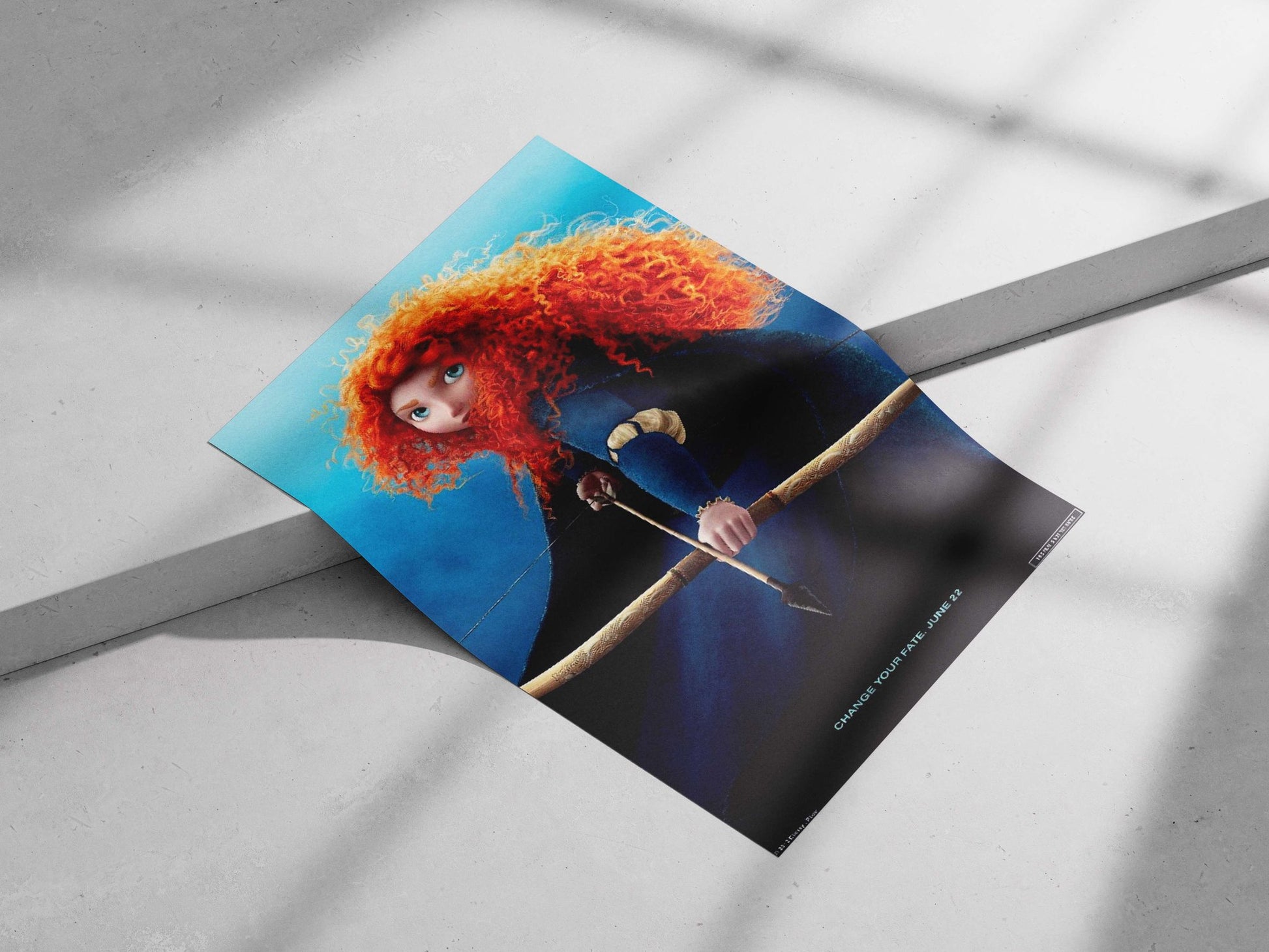 Merida from Disney/Pixar's "Brave" Merida Brave - Celtic Warrior Poster