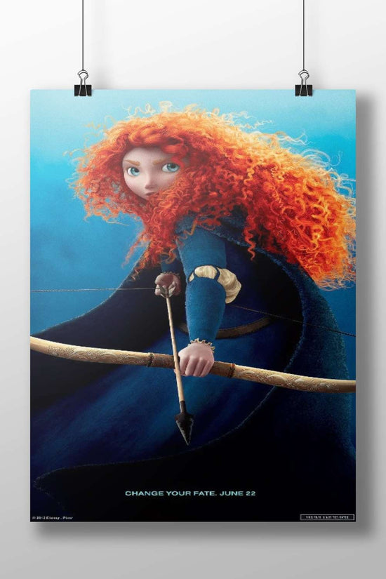 Merida from Disney/Pixar's "Brave" Merida Brave - Celtic Warrior Poster