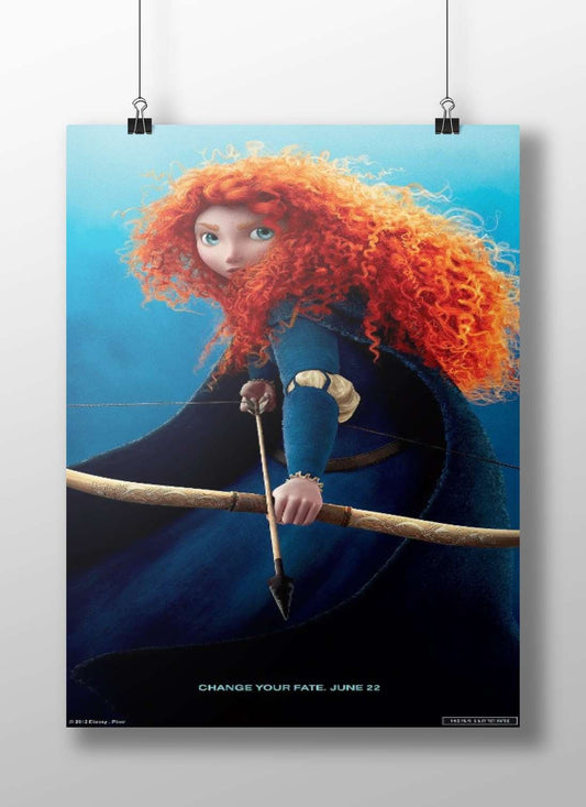 Merida from Disney/Pixar's "Brave" Merida Brave - Celtic Warrior Poster