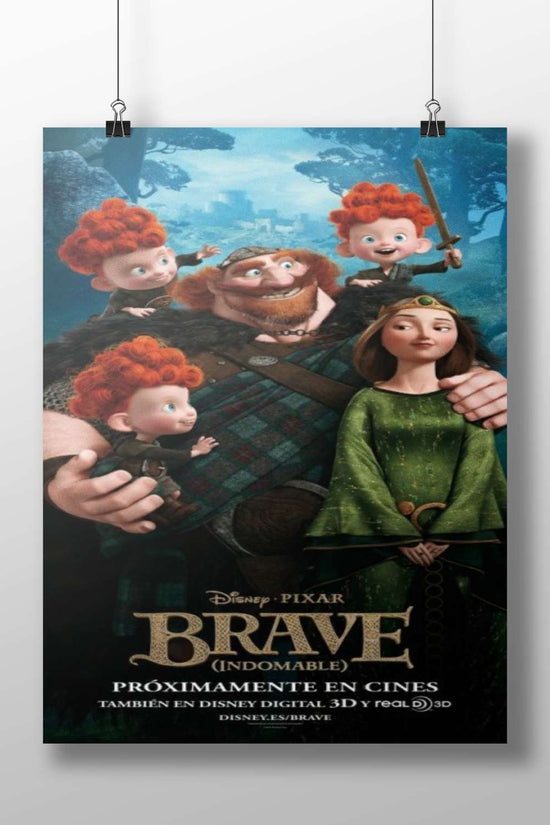 Disney·Pixar's Brave (Indomable) Merida - Brave Spirit Poster