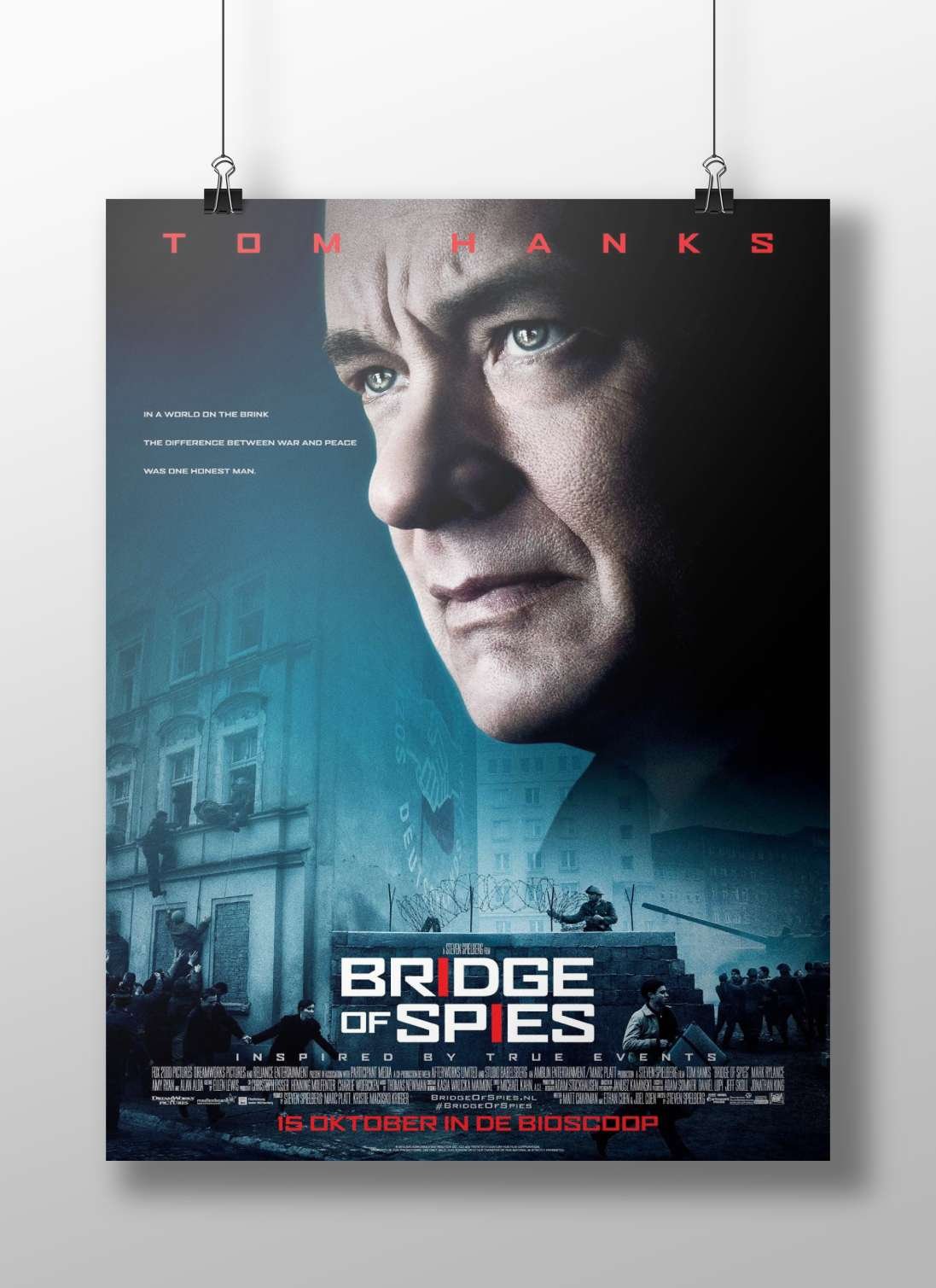 Bridge of Spies (movie) Bridge Of Spies - Cold War Noir Poster