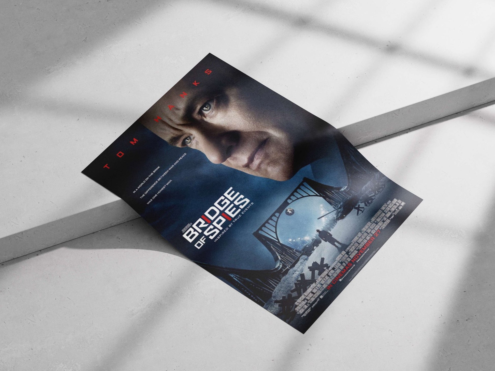 Bridge of Spies (2015 film) John Walker - Cold War Hero Poster