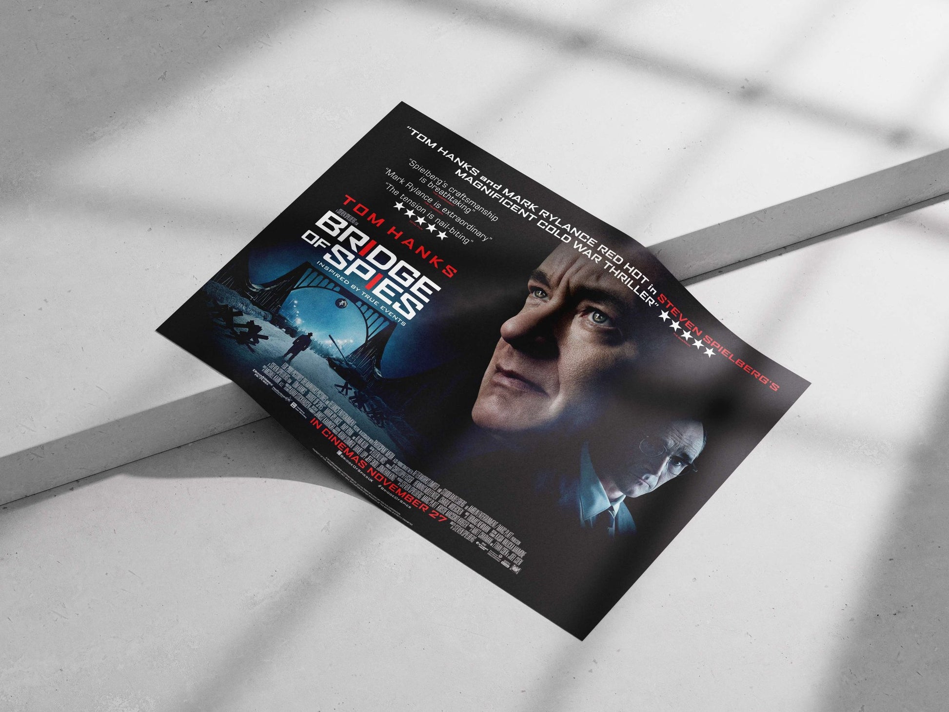 Tom Hanks and Mark Rylance in "Bridges of Spies" [Tom Hanks And Mark Rylance -