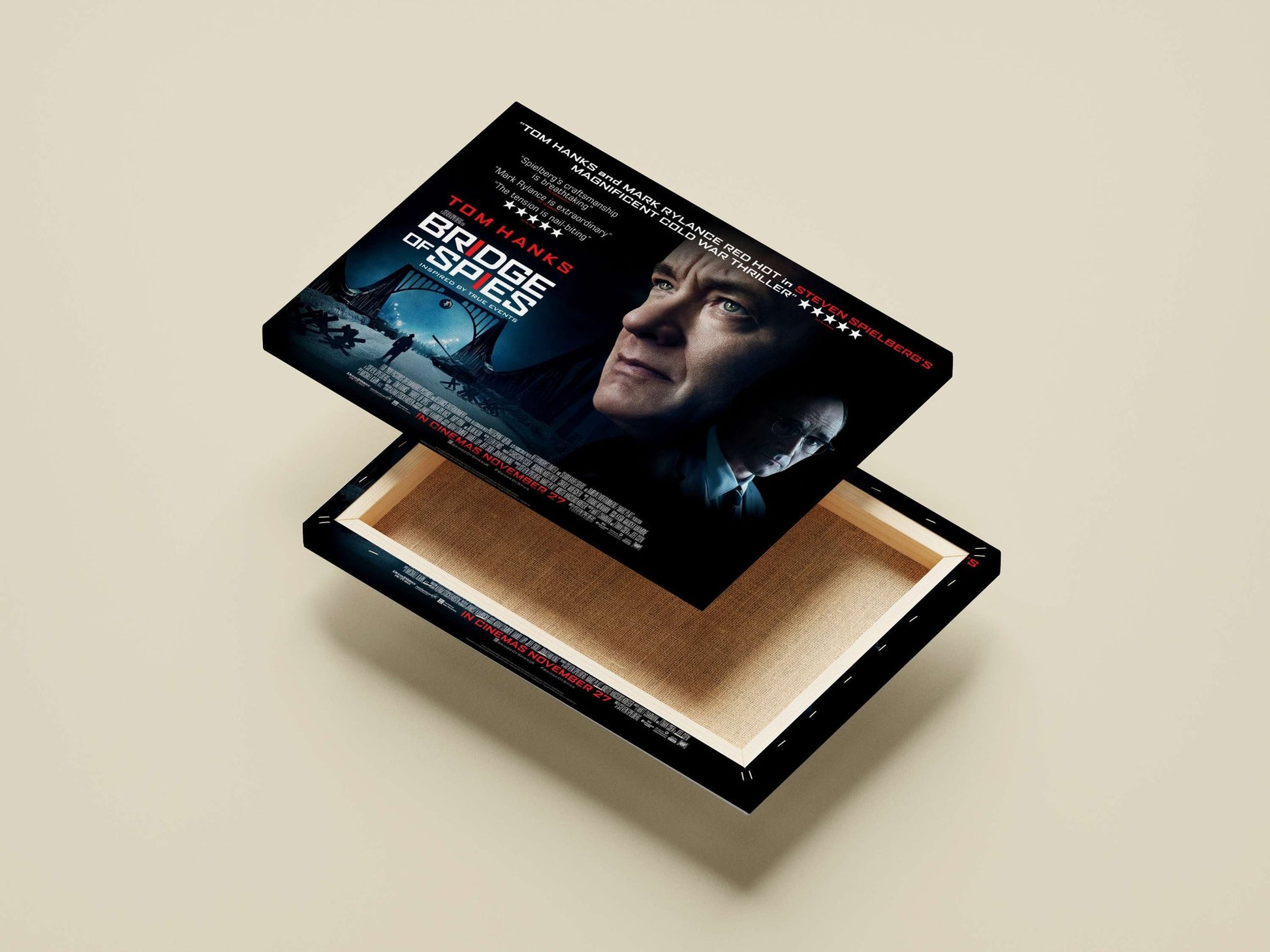 Tom Hanks and Mark Rylance in "Bridges of Spies" [Tom Hanks And Mark Rylance -