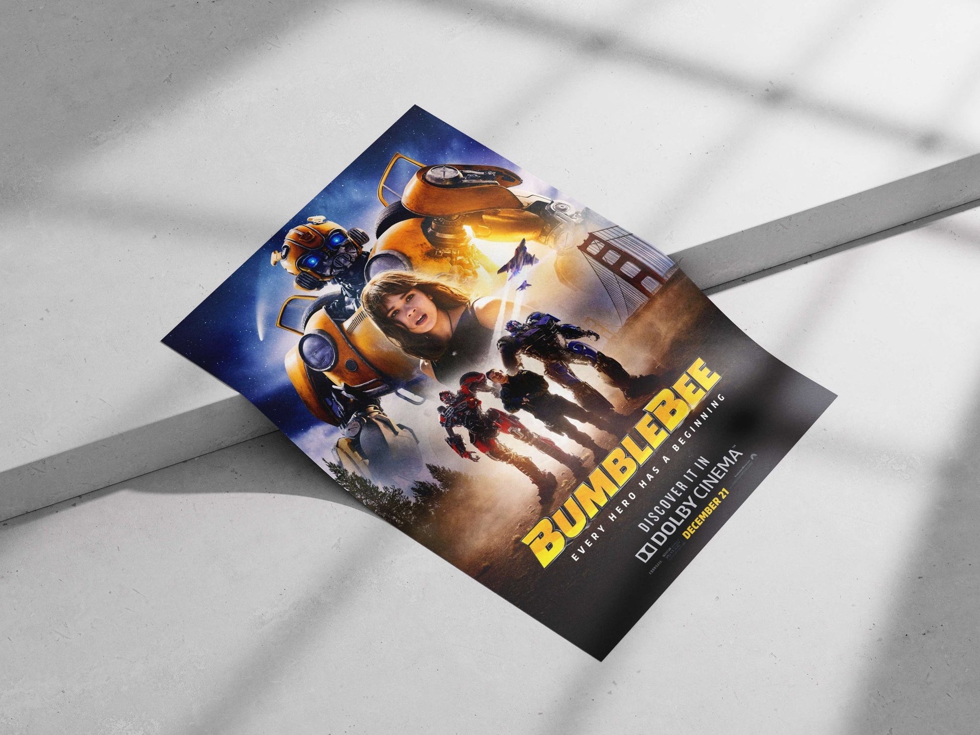 Bumblebee (Transformer robot from the Transformers franchise) Bumblebee - Autobot Icon Poster