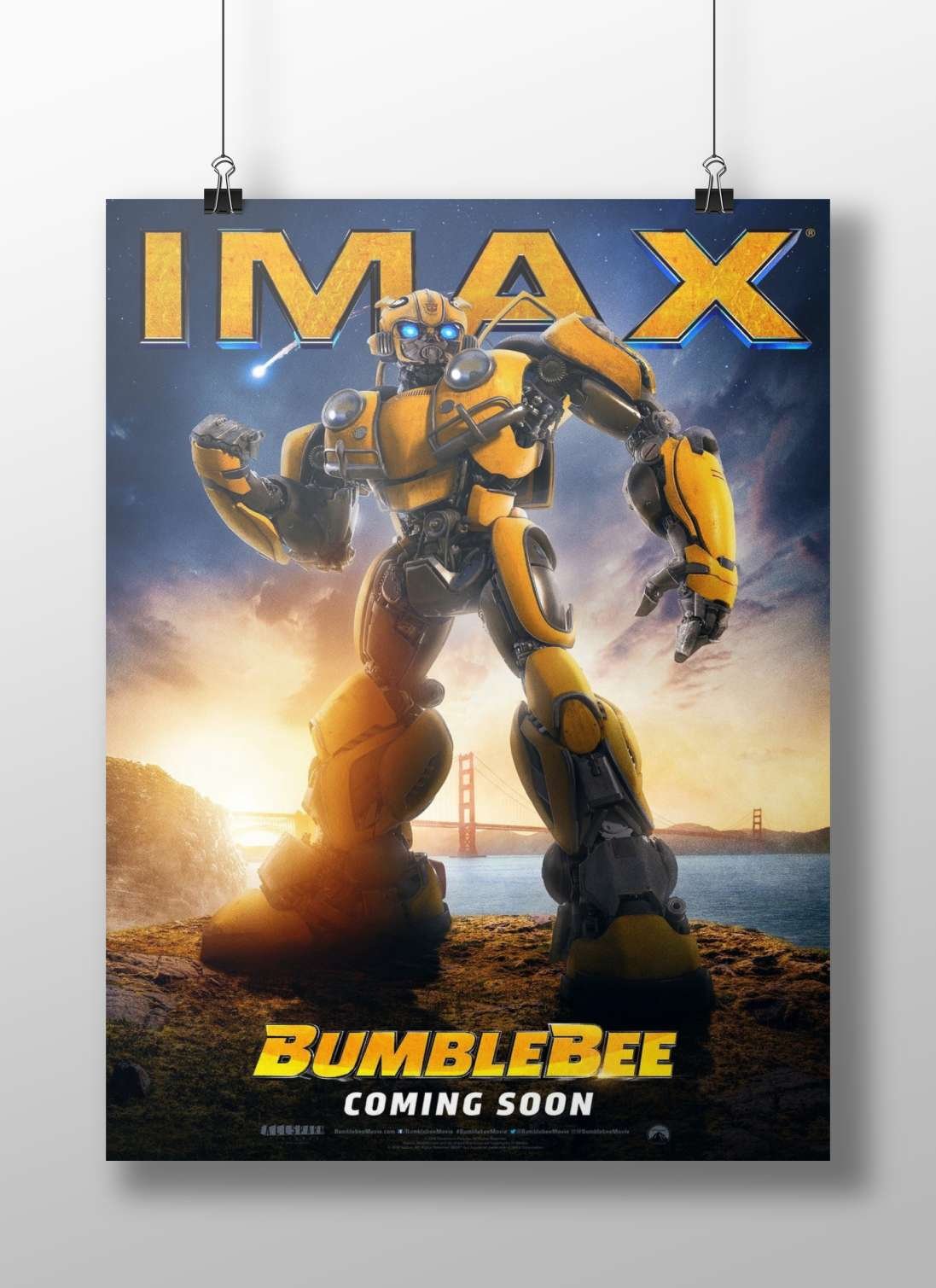 Bumblebee (from the Transformers franchise) Bumblebee - Cybertronian Hero Poster