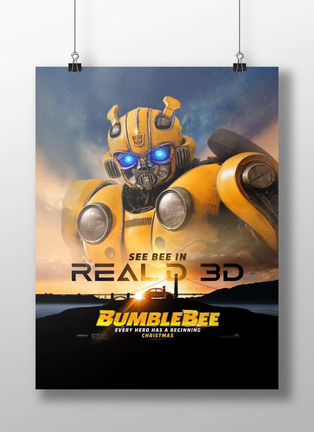 Bumblebee (Transformers franchise character) Bumblebee Optimus Prime Poster