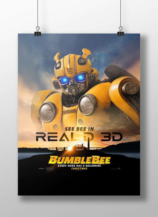 Bumblebee (Transformers franchise character) Bumblebee Optimus Prime Poster