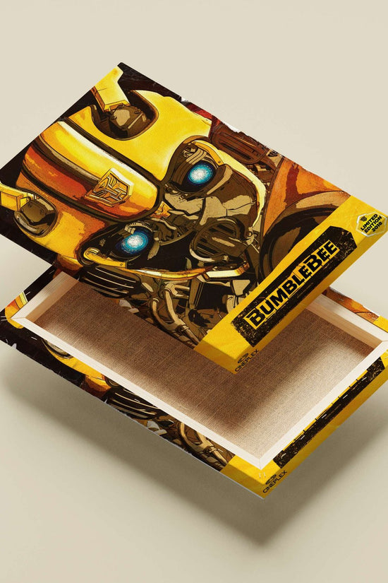 Bumblebee (a Transformer character from the Transformers franchise) Bumblebee Vintage Bionic Wall Art