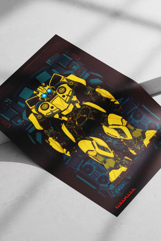 Bumblebee (Transformers franchise) Bumblebee Optimus Prime Poster