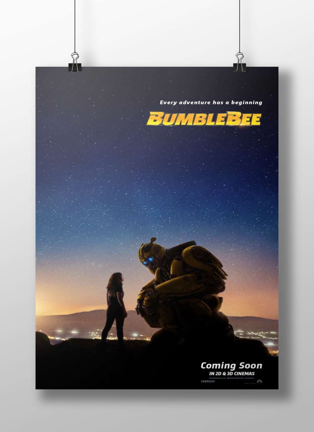 Bumblebee (the Transformer robot character from the *Transformers* franchise) Bumblebee - Iconic Bot Poster