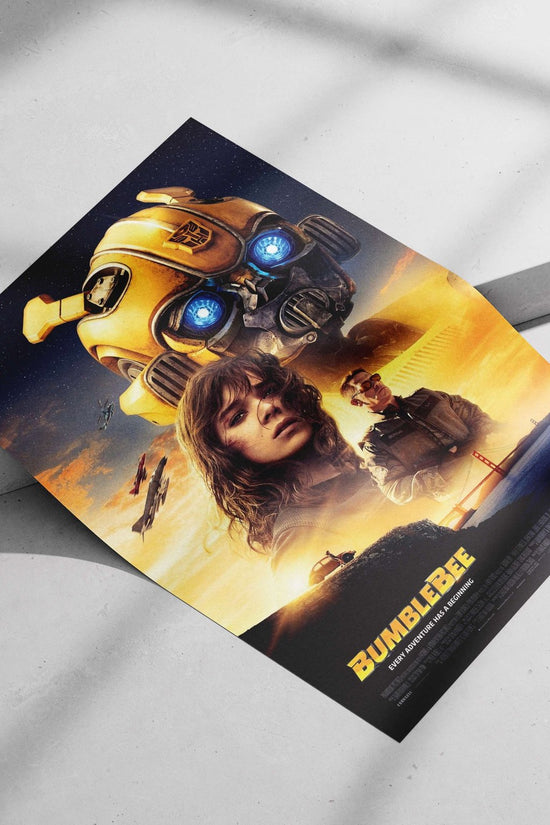 Bumblebee (a Transformer character from the Transformers franchise) Bumblebee Cybertronian Hero Poster