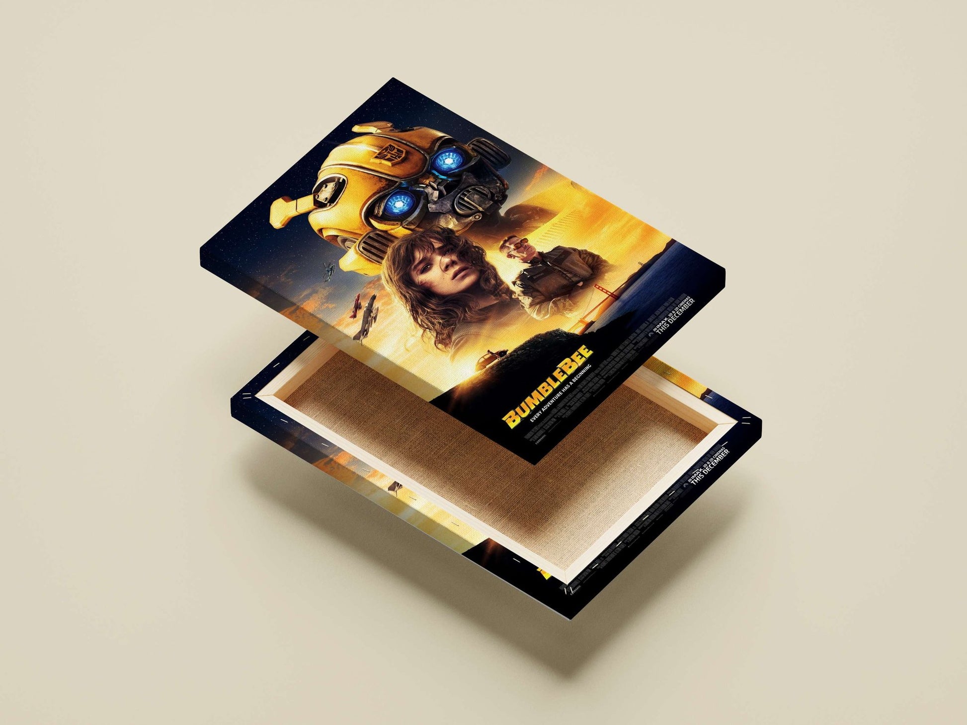 Bumblebee (a Transformer character from the Transformers franchise) Bumblebee Cybertronian Hero Poster