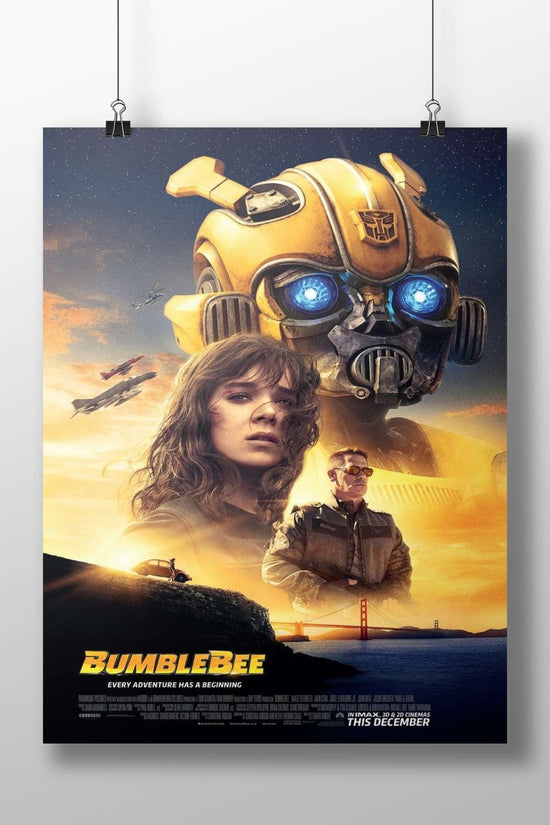 Bumblebee (a Transformer character from the Transformers franchise) Bumblebee Cybertronian Hero Poster
