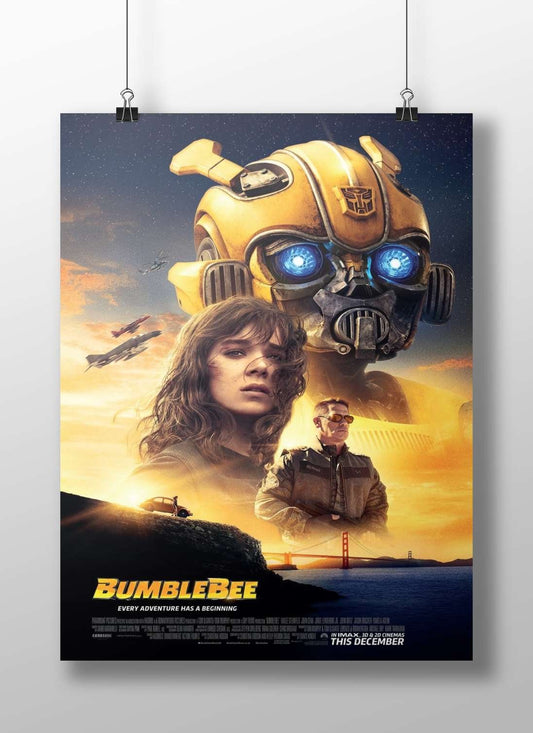 Bumblebee (a Transformer character from the Transformers franchise) Bumblebee Cybertronian Hero Poster