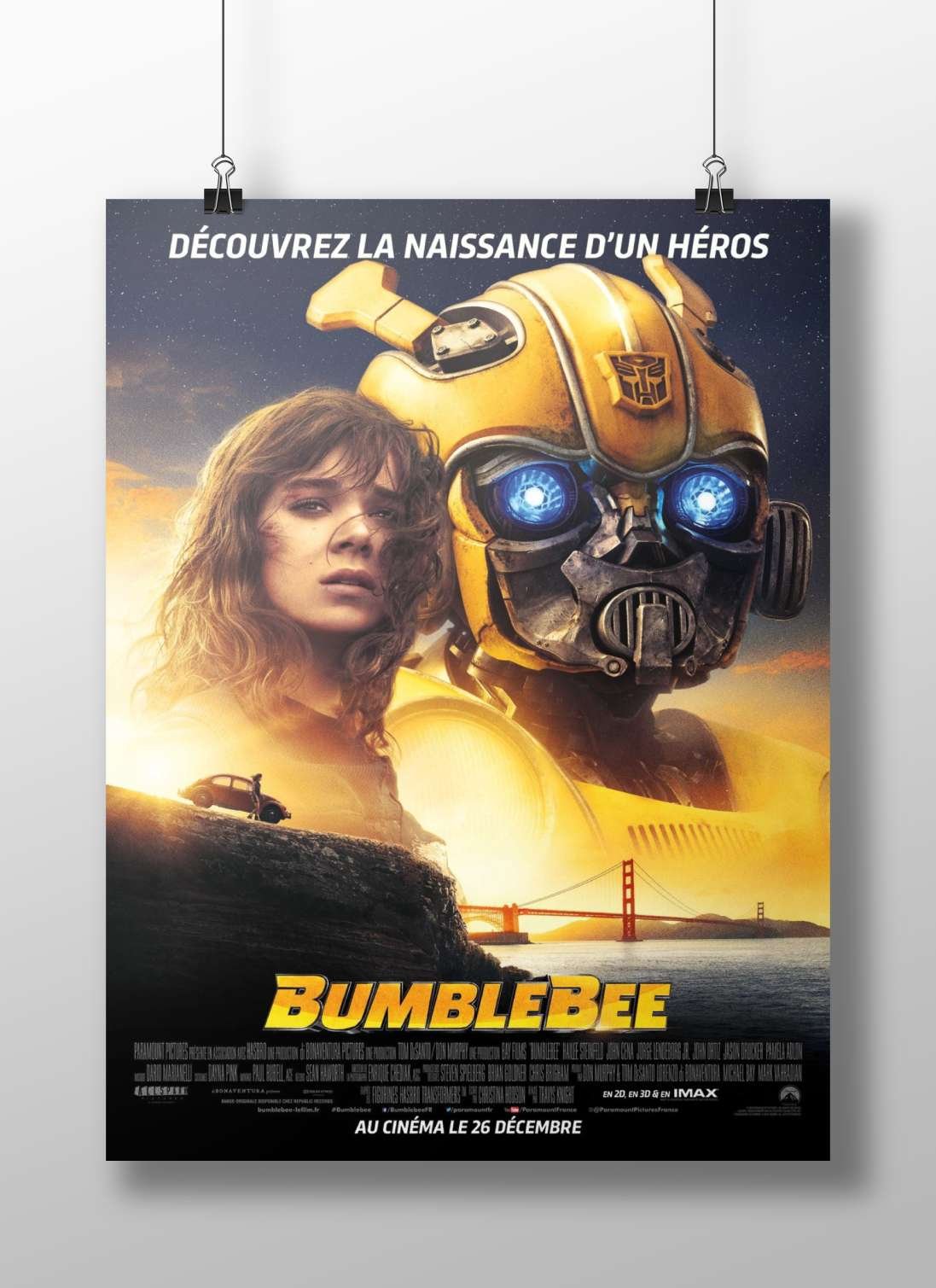 Bumblebee (a Transformer robot from the Transformers franchise) Bumblebee - Optimus Prime'S Best Friend Poster