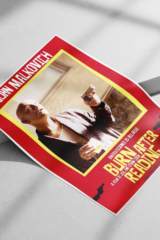 Burn After Reading (film by Joel and Ethan Coen featuring John Malkovich) Burn After Reading