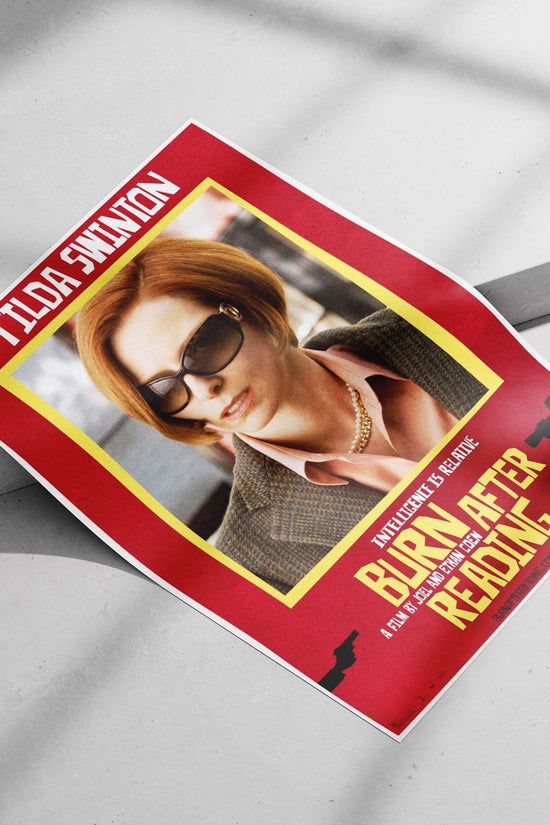 Tilda Swinton - Visionary Pop Art Poster