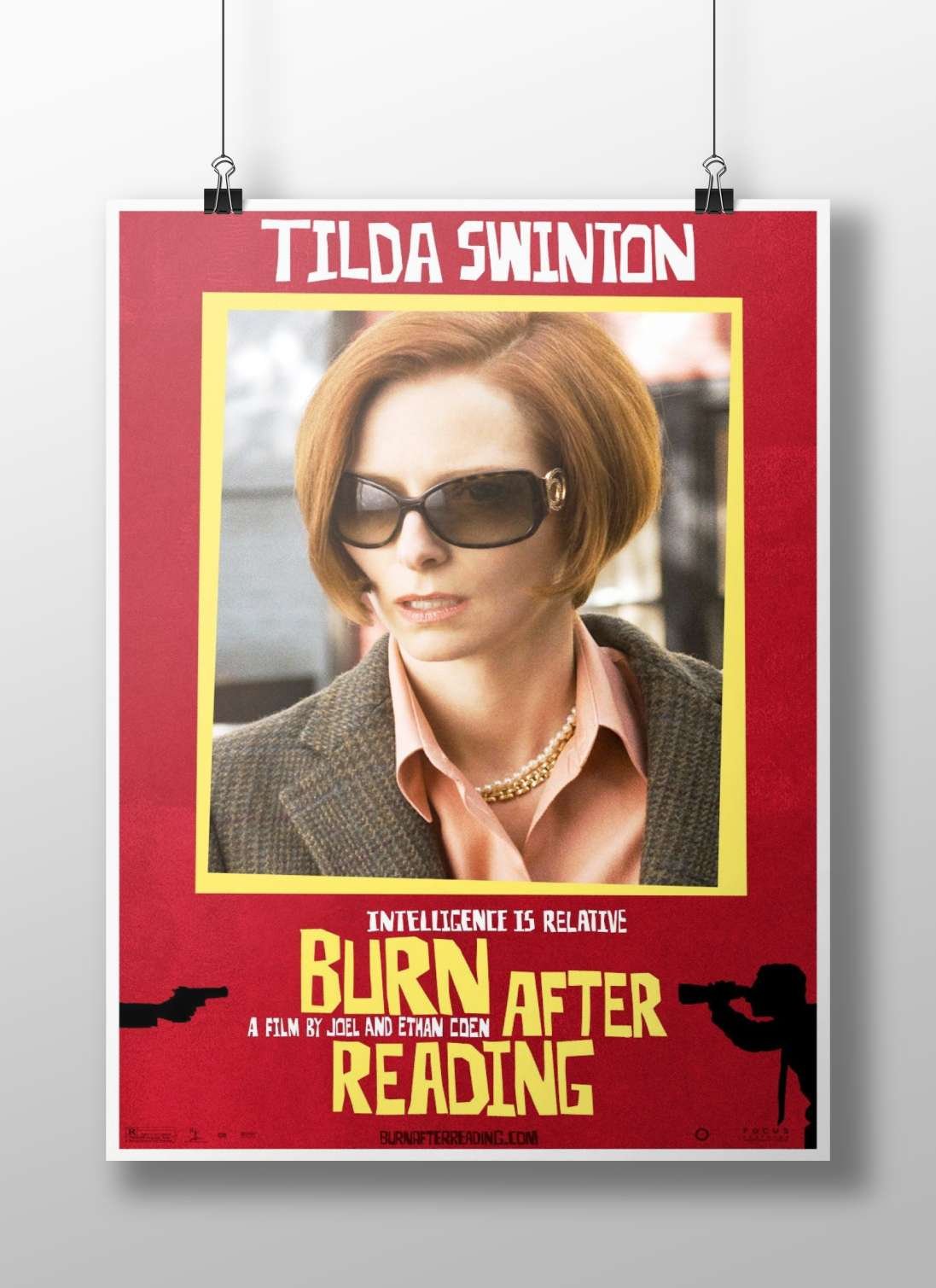Tilda Swinton - Visionary Pop Art Poster