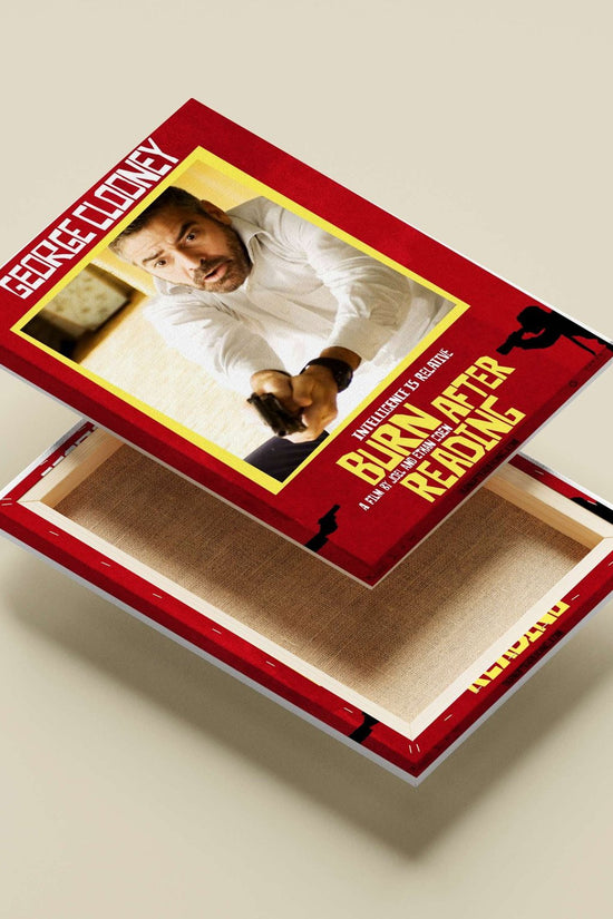 Burn After Reading (the film) George Clooney - Law Firm Minimalist Poster