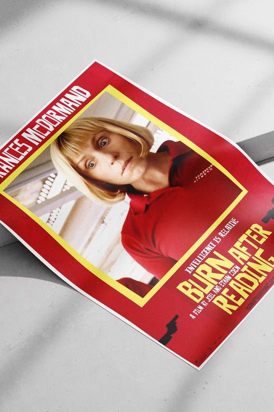 Burn After Reading (film) [Burn After Reading - Noir Pop Art Poster]