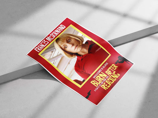 Burn After Reading (film) [Burn After Reading - Noir Pop Art Poster]