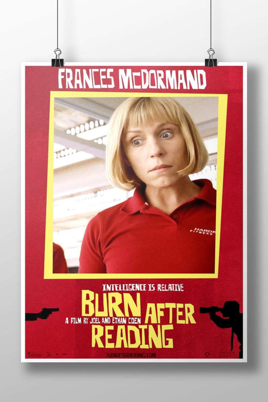 Burn After Reading (film) [Burn After Reading - Noir Pop Art Poster]