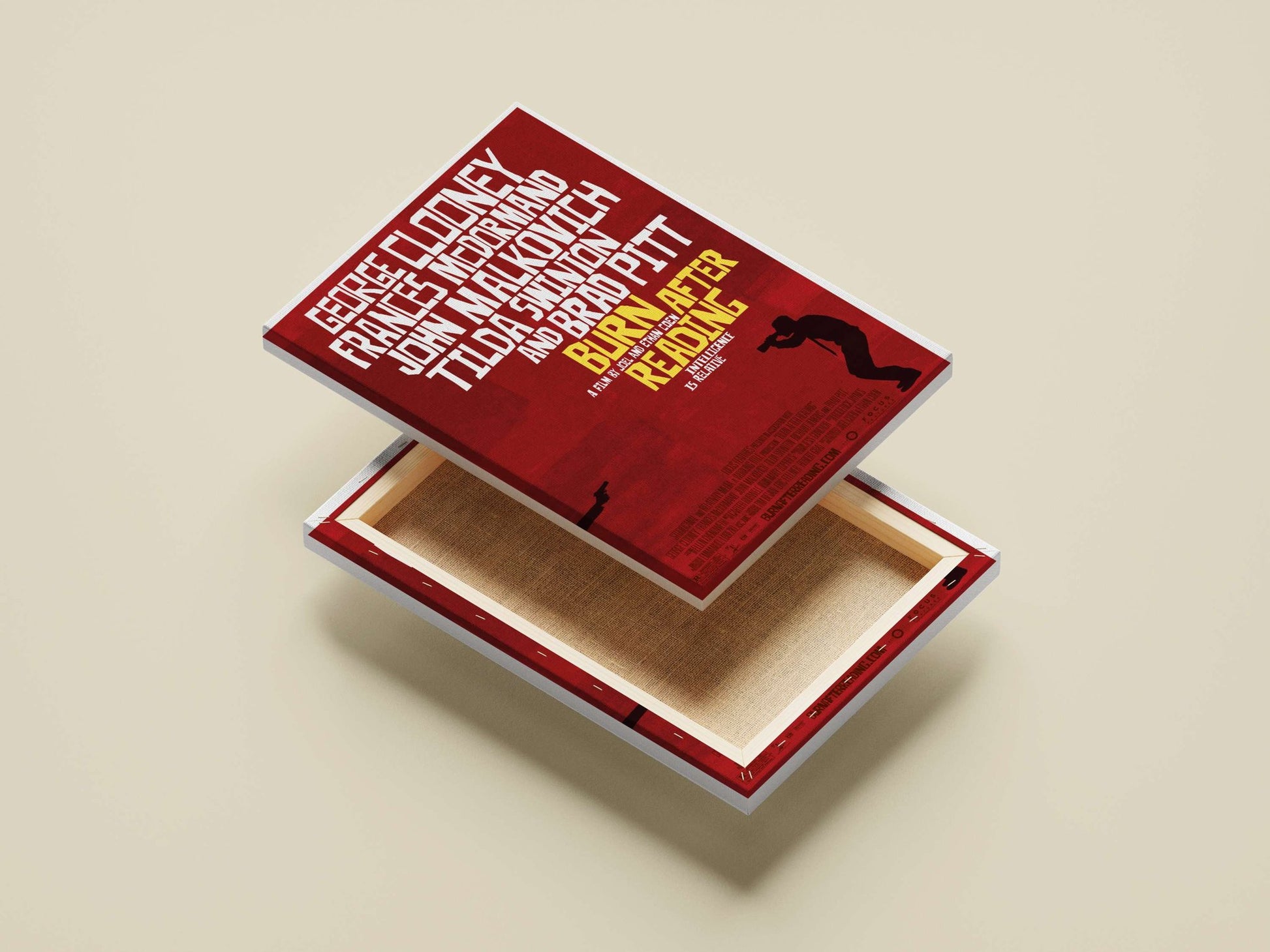 Burn After Reading (the film by Joel and Ethan Coen, featuring George Clooney, Frances McDormand,