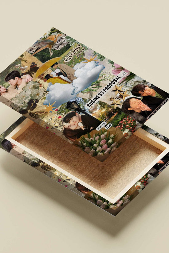 Korean drama "Business Proposal" (2022) Main Subject: Korean drama "Business Proposal" (2022) Canvas wall art — Bollywood