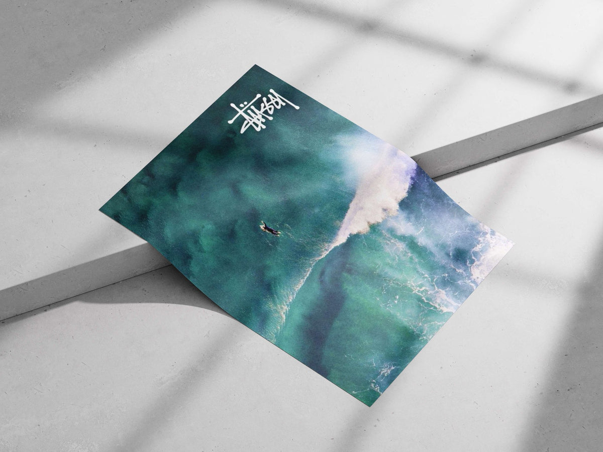 Surfer Main Subject: Surfer Matte poster print — Art wall art India | PosterBoizz