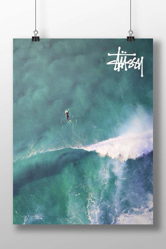 Stussy Main Subject: Stussy Matte BoizzBoard rigid print — Art wall art India | PosterBoizz