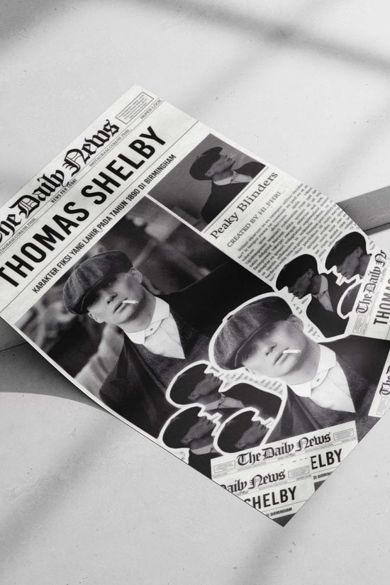 Thomas Shelby (fictional character from the Peaky Blinders franchise) Thomas Shelby - Birmingham Boss Poster