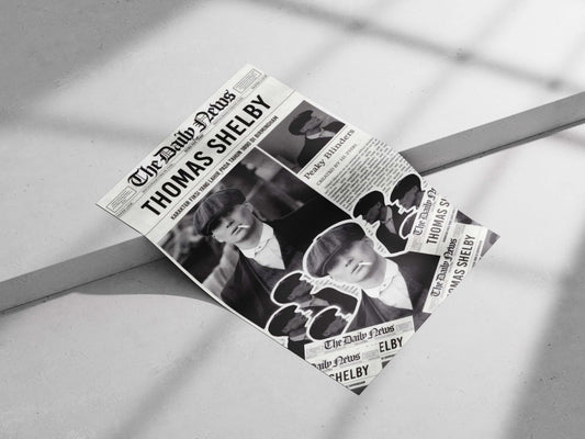Thomas Shelby (fictional character from the Peaky Blinders franchise) Thomas Shelby - Birmingham Boss Poster