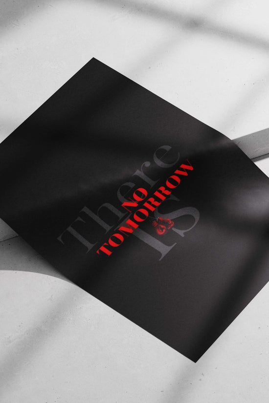 There Is No Tomorrow Noir Poster